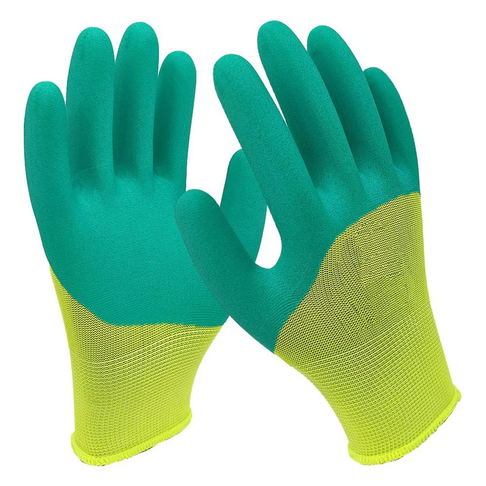 Fluorescent Green Breathable Gloves